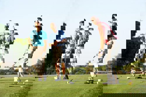 shotgun start in golf