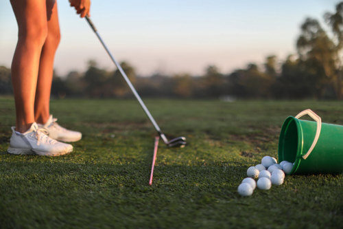 how to use golf alignment sticks